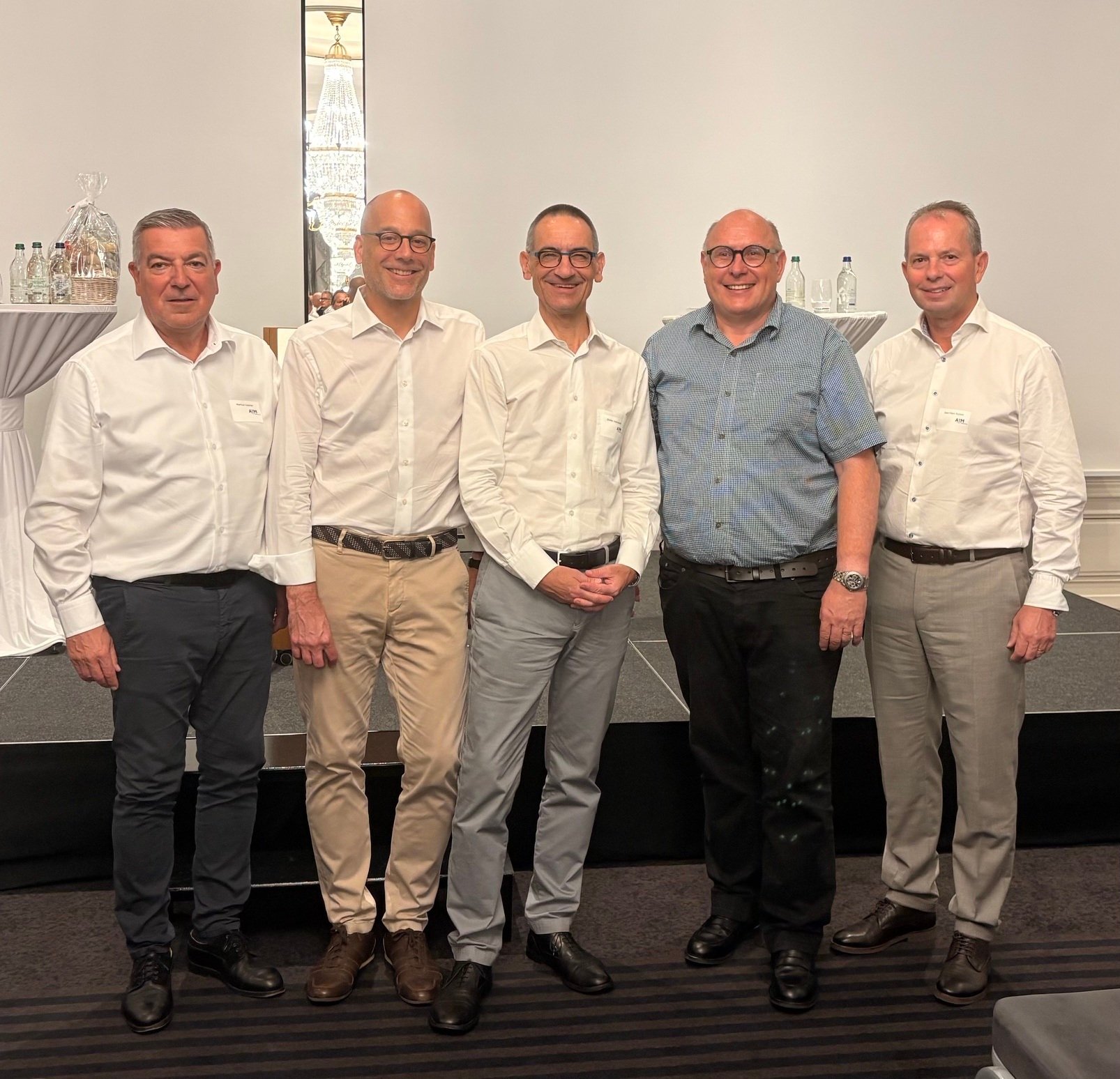 Markus Lüscher, Roger Altorfer, Stefan Holenstein, Kurt Haerri, Jean-Marc Rober