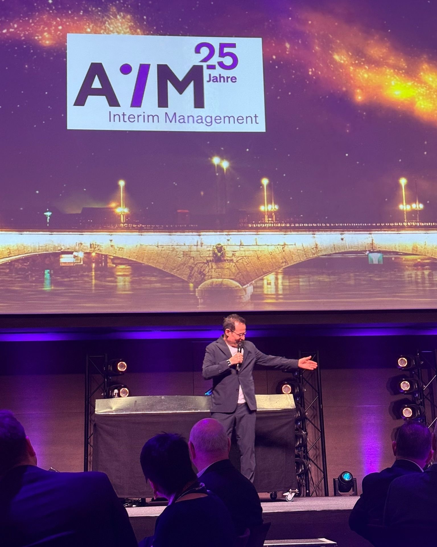 Claudio Zuccolini auf der Bühne