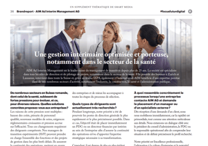 Une gestion intérimaire optimisée et porteuse